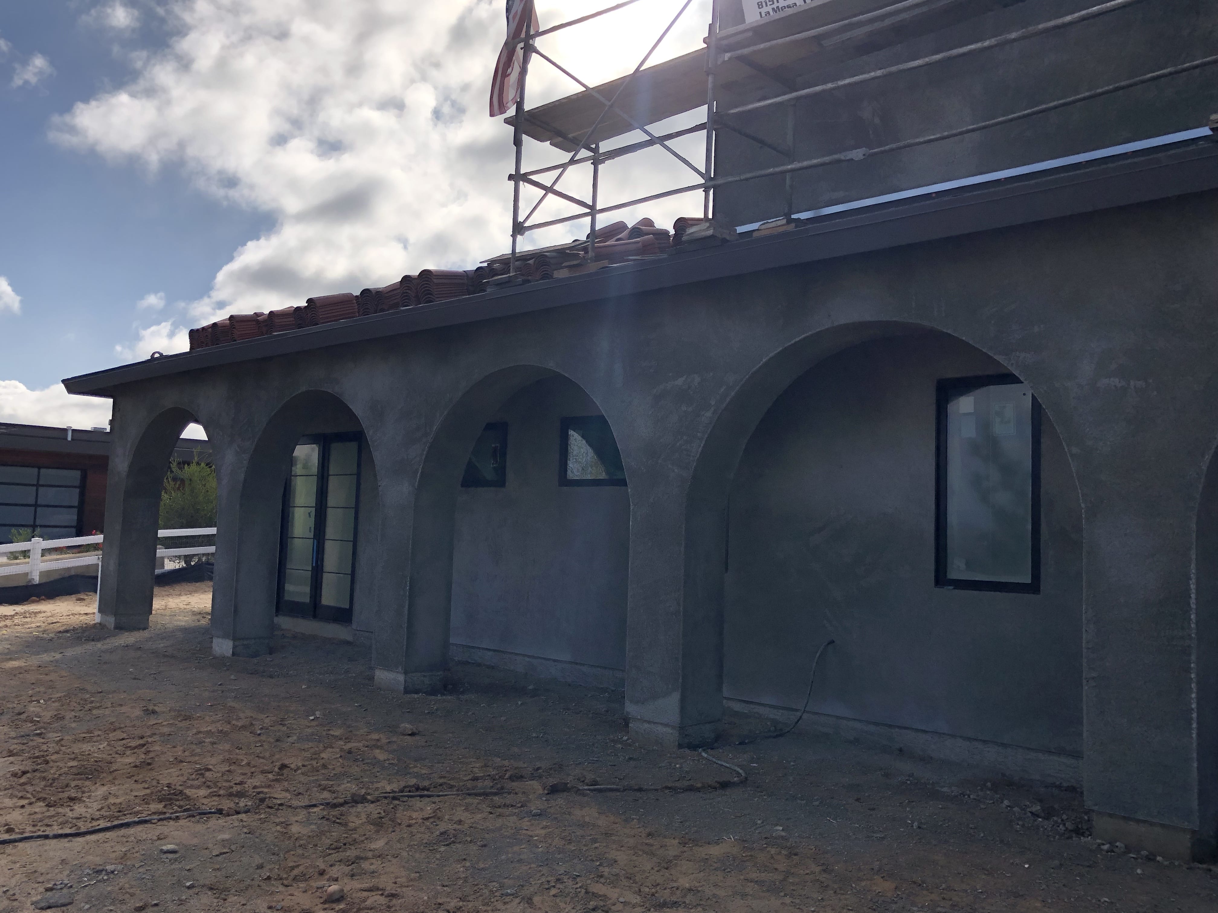 Interior Architectural Entry Tower Design and Framing Plans