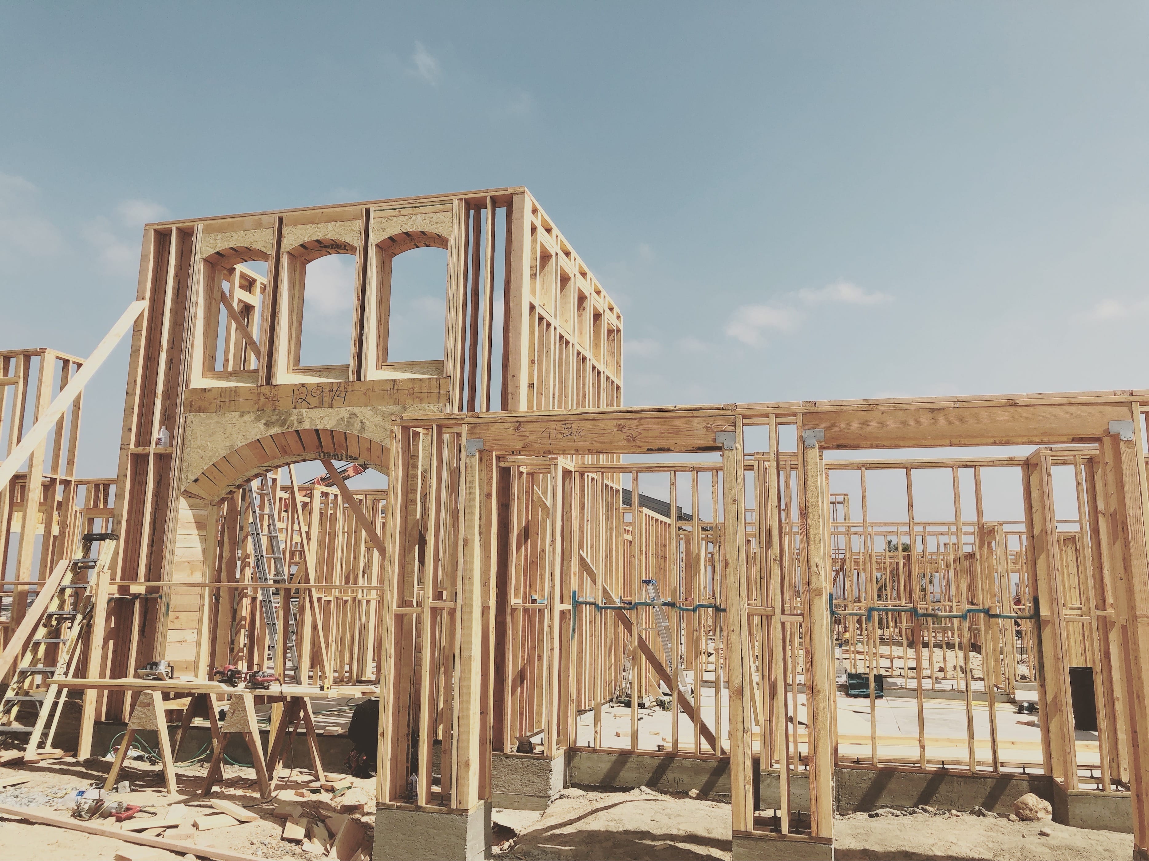 Interior Architectural Entry Tower Design and Framing Plans