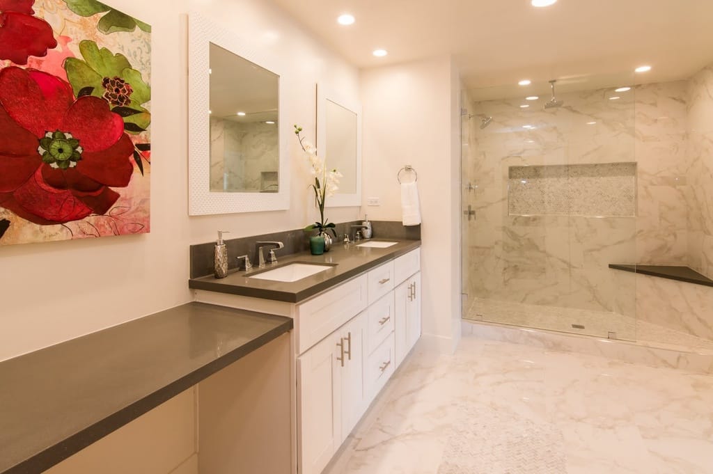 Marble Bathroom Remodel Design